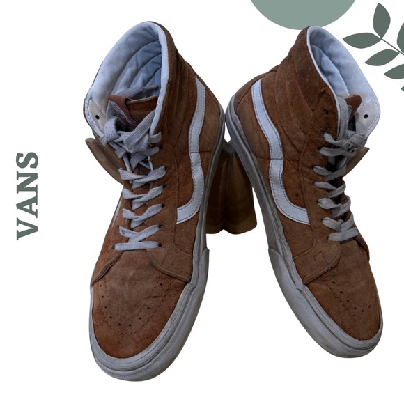 Vans Sk8-Hi Scotchgard Suede Boots | Women 9.5 - Picture 7 of 9